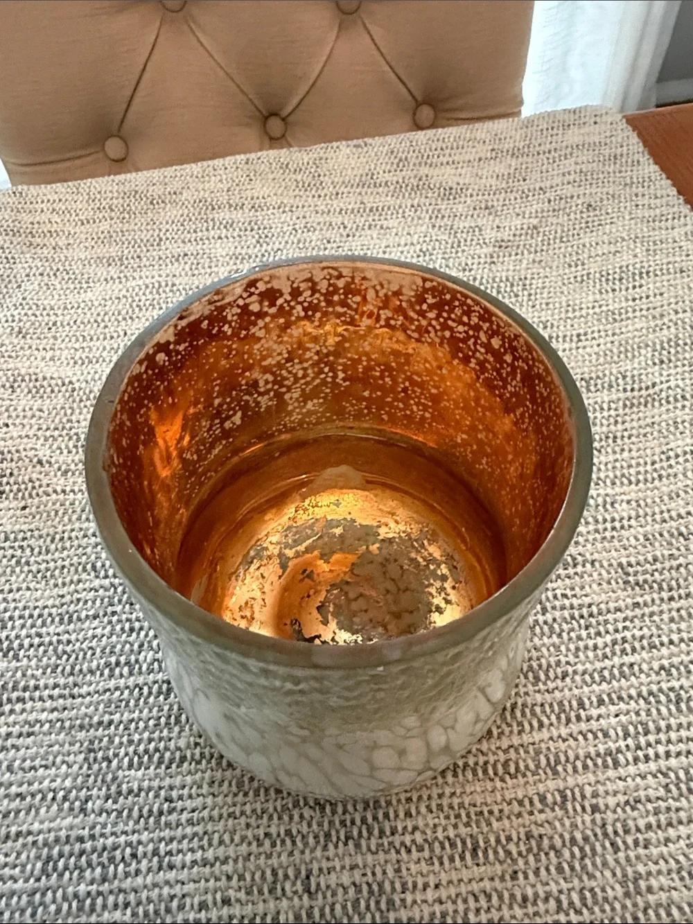 Anthropologie stylish metallic